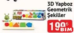 3D YAPBOZ GEOMETRİK ŞEKİLLER